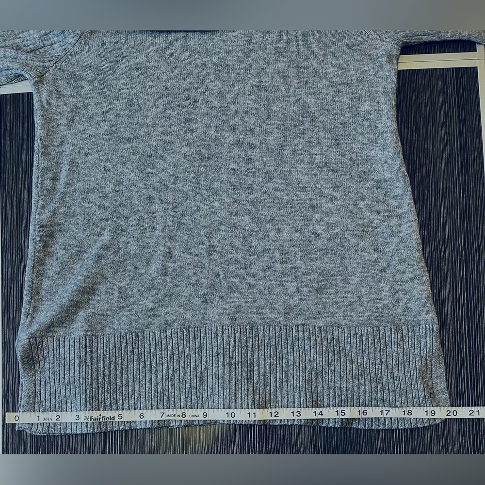 Anthropologie Sweater Paloma Knit Cowl Neck in Gray Size XS - Picture 11 of 12